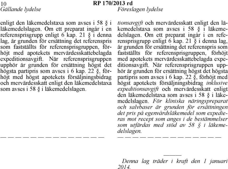 När referensprisgruppen upphör är grunden för ersättning högst det högsta partipris som avses i 6 kap.
