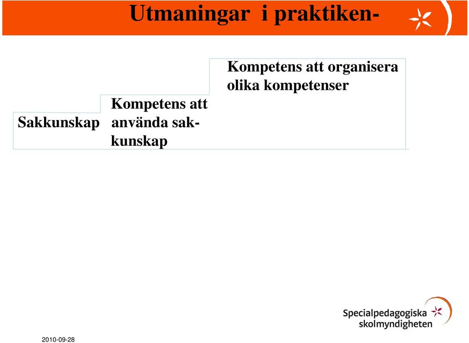 använda sakkunskap Kompetens