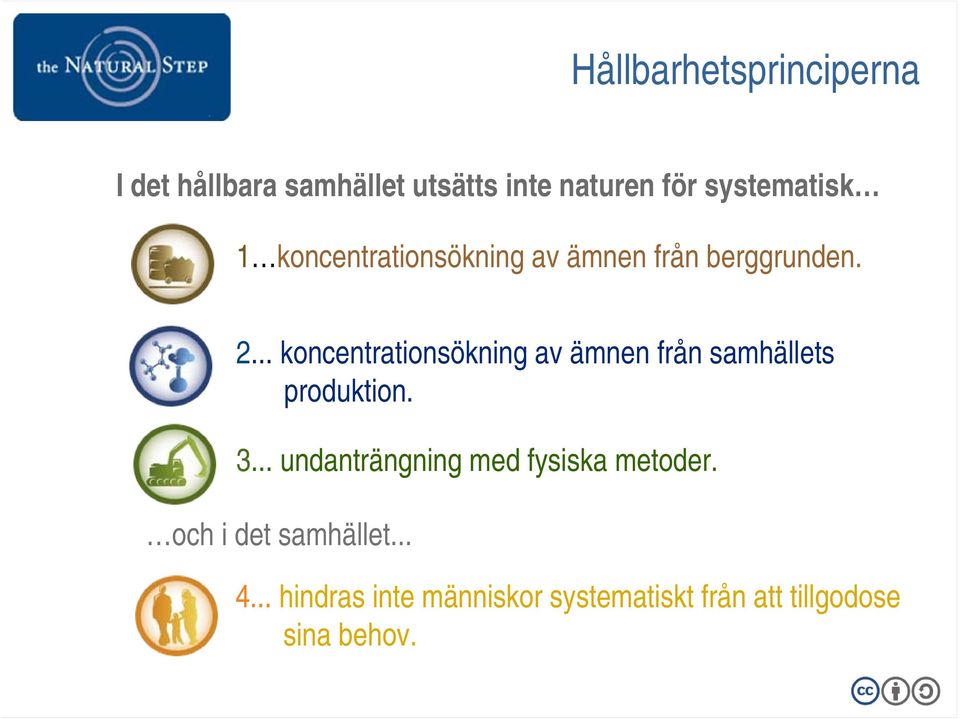 .. koncentrationsökning av ämnen från samhällets produktion. 3.