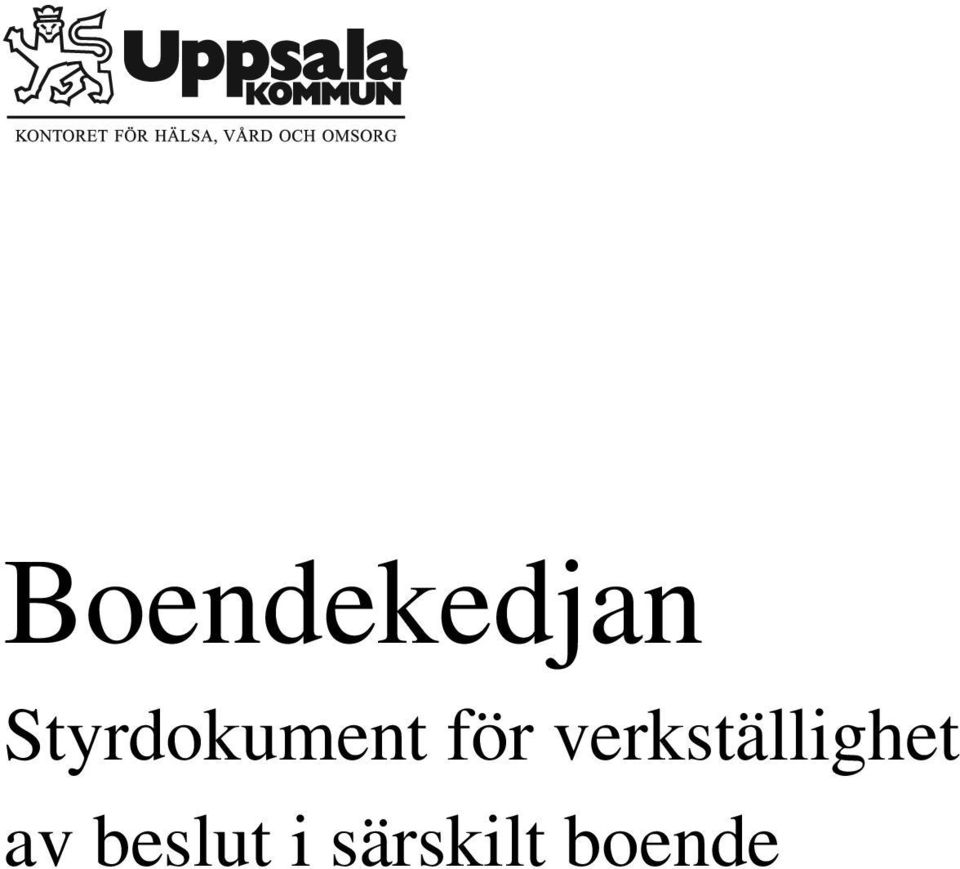 verkställighet av