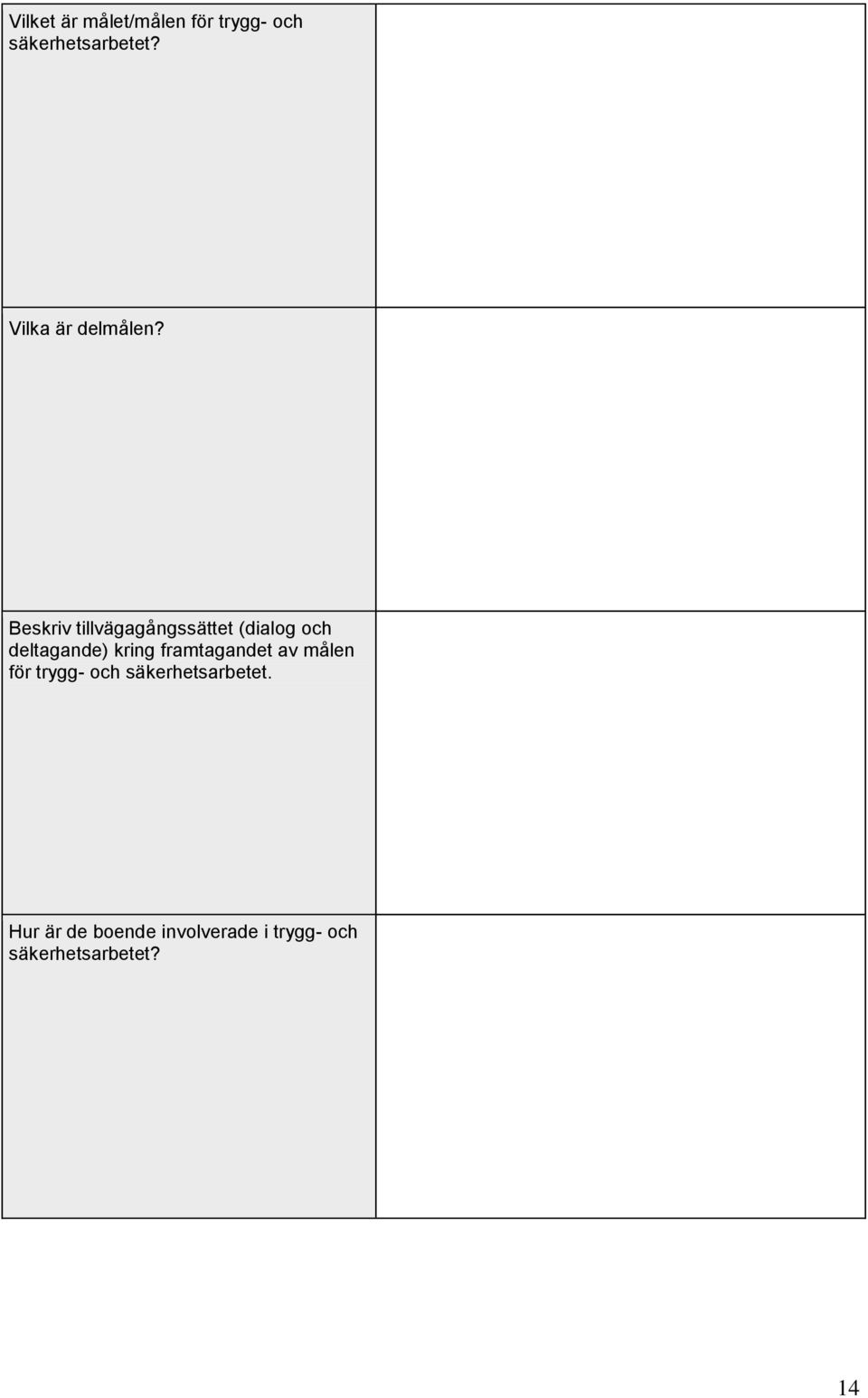 Beskriv tillvägagångssättet (dialog och deltagande) kring