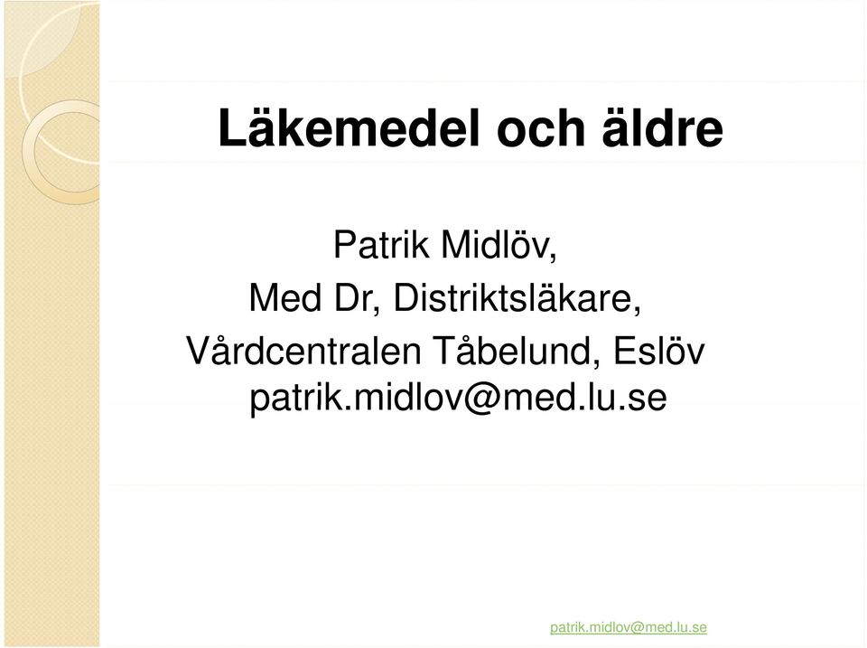 Distriktsläkare,