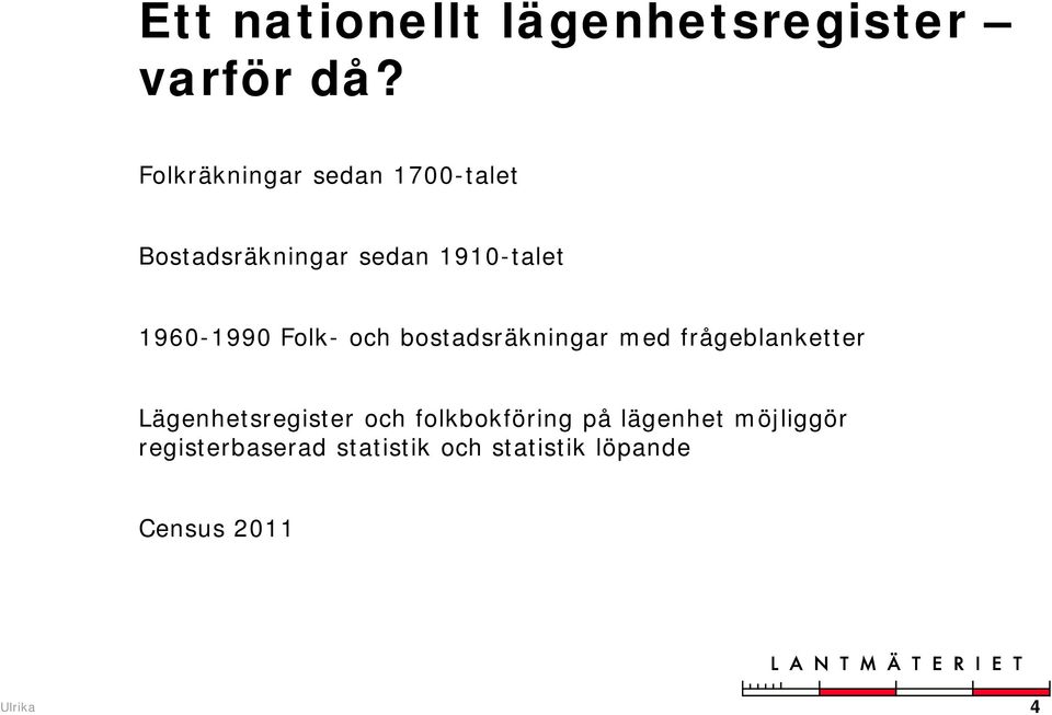 1960-1990 Folk- och bostadsräkningar med frågeblanketter