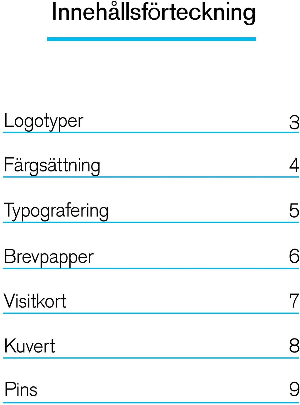 Typografering Brevpapper