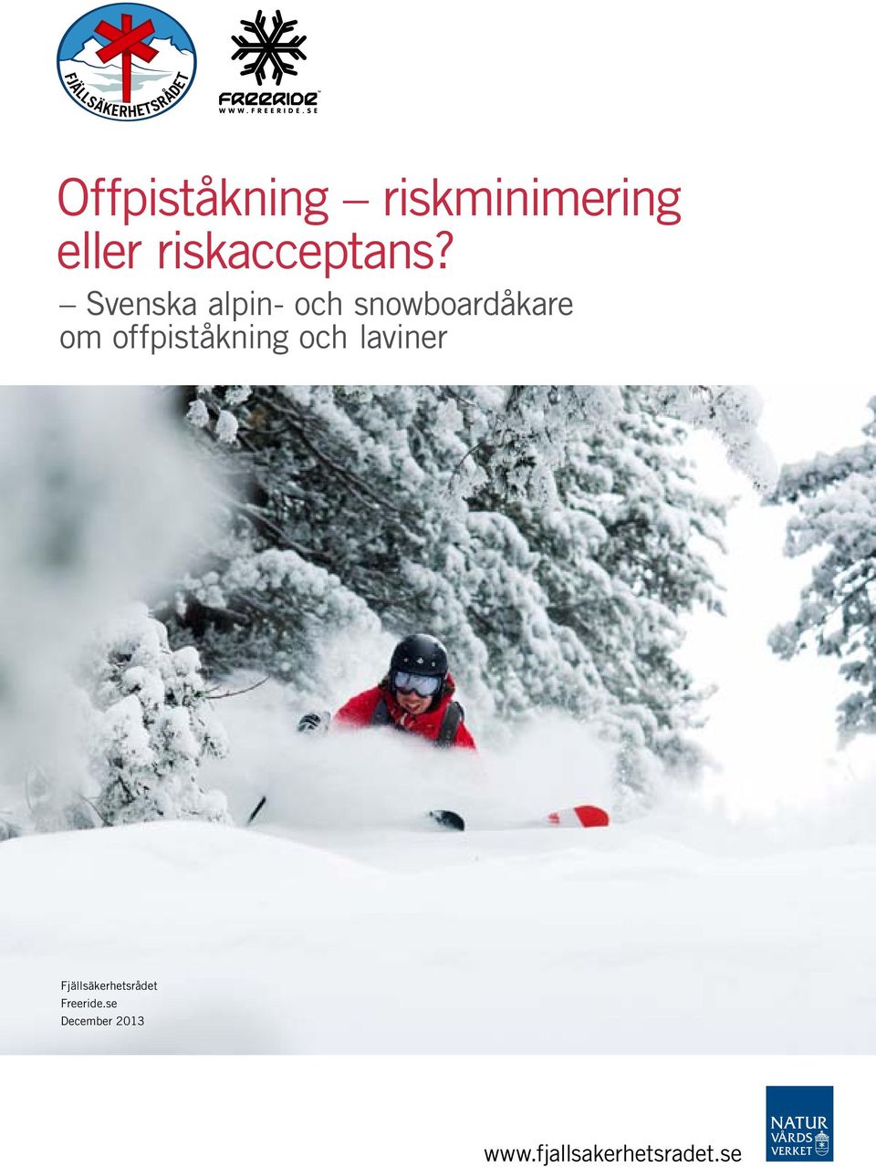 Svenska alpin- och snowboardåkare om offpiståkning