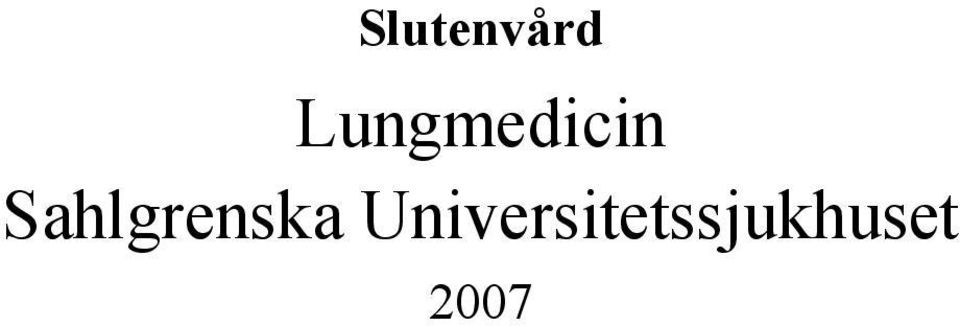 Sahlgrenska