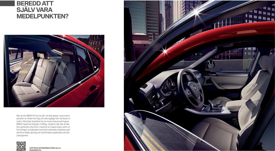 Allra bäst överblick har du med extrautrustningens BMW Head-Up Display i fullfärg.