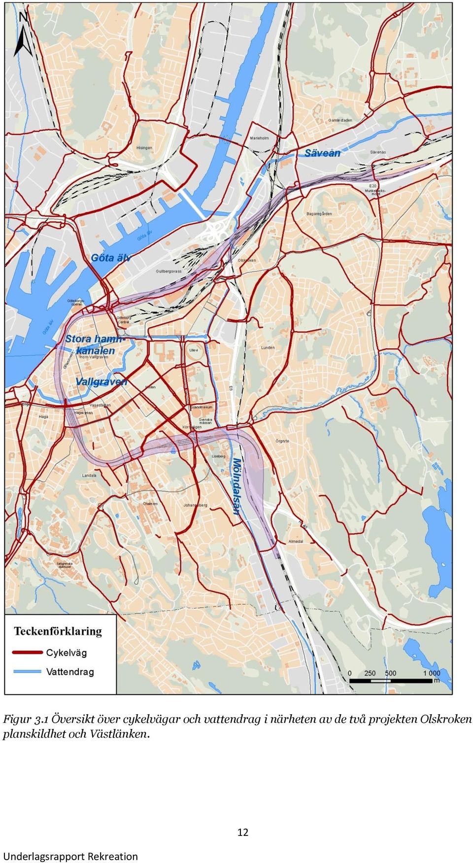 vattendrag i närheten av de