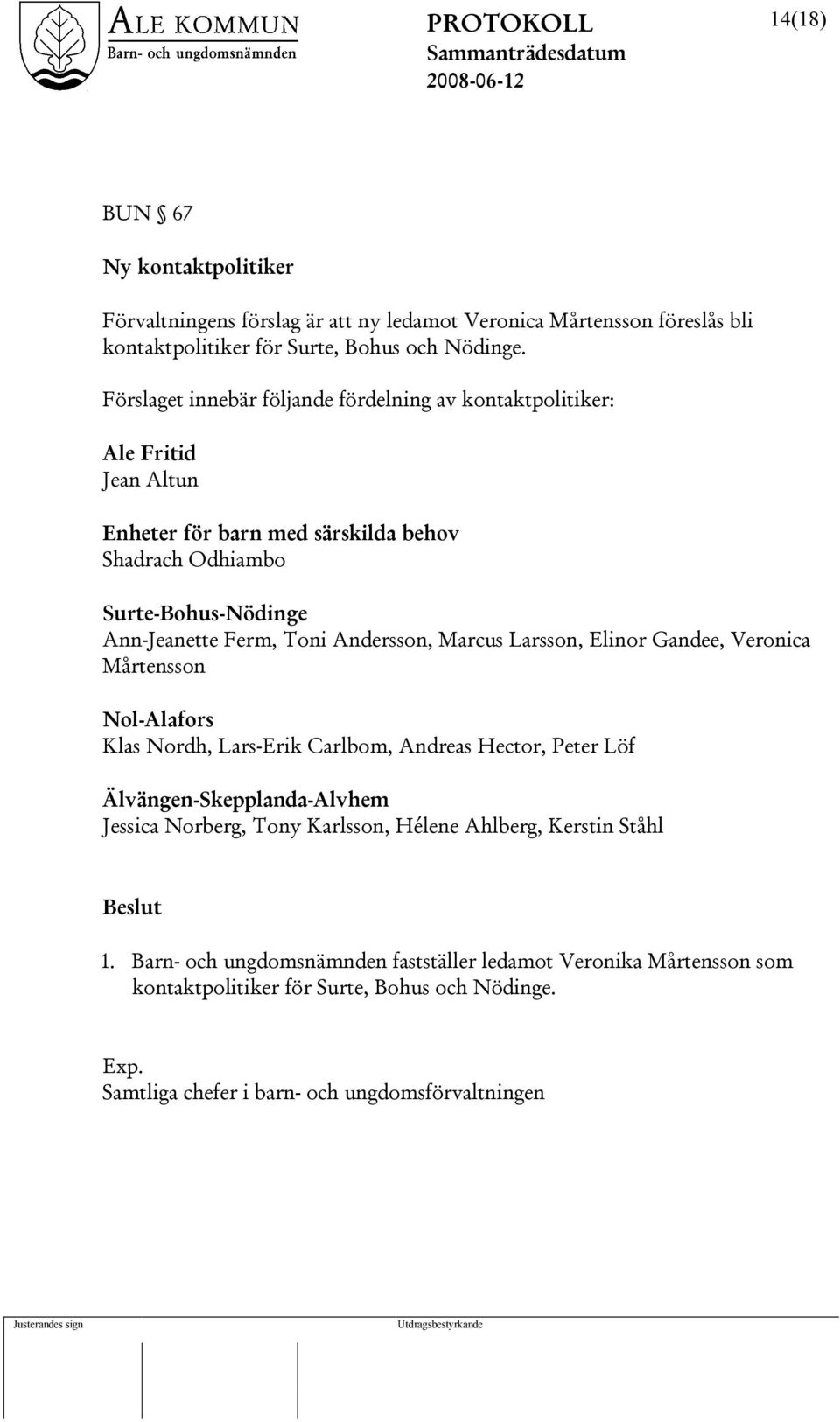Andersson, Marcus Larsson, Elinor Gandee, Veronica Mårtensson Nol-Alafors Klas Nordh, Lars-Erik Carlbom, Andreas Hector, Peter Löf Älvängen-Skepplanda-Alvhem Jessica Norberg, Tony