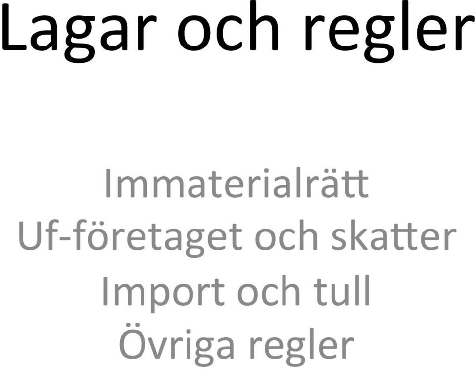 företaget och ska0er