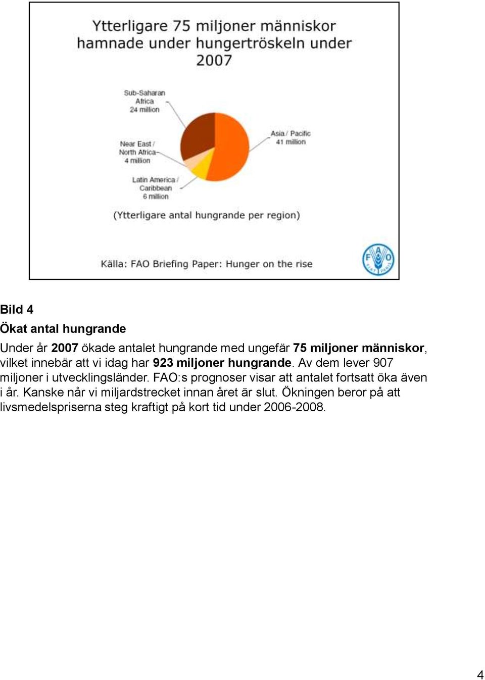 Av dem lever 907 miljoner i utvecklingsländer.