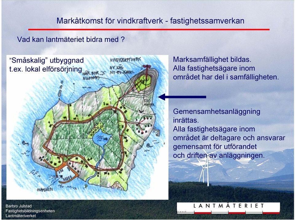 Alla fastighetsägare inom området har del i samfälligheten.