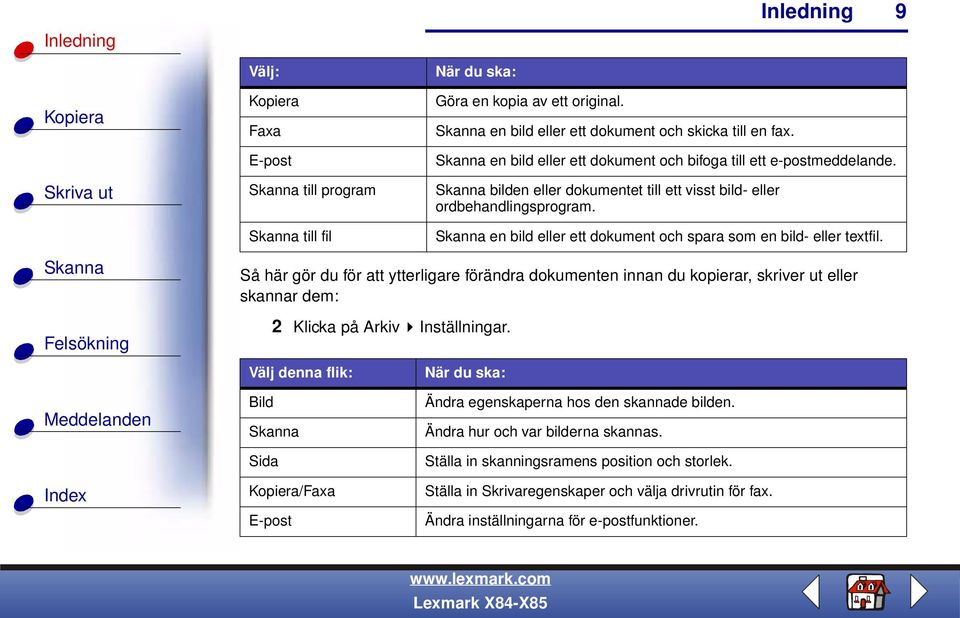 en bild eller ett dokument och spara som en bild- eller textfil.