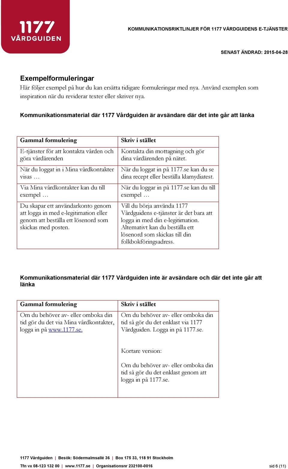 vårdkontakter kan du till exempel Du skapar ett användarkonto genom att logga in med e-legitimation eller genom att beställa ett lösenord som skickas med posten.