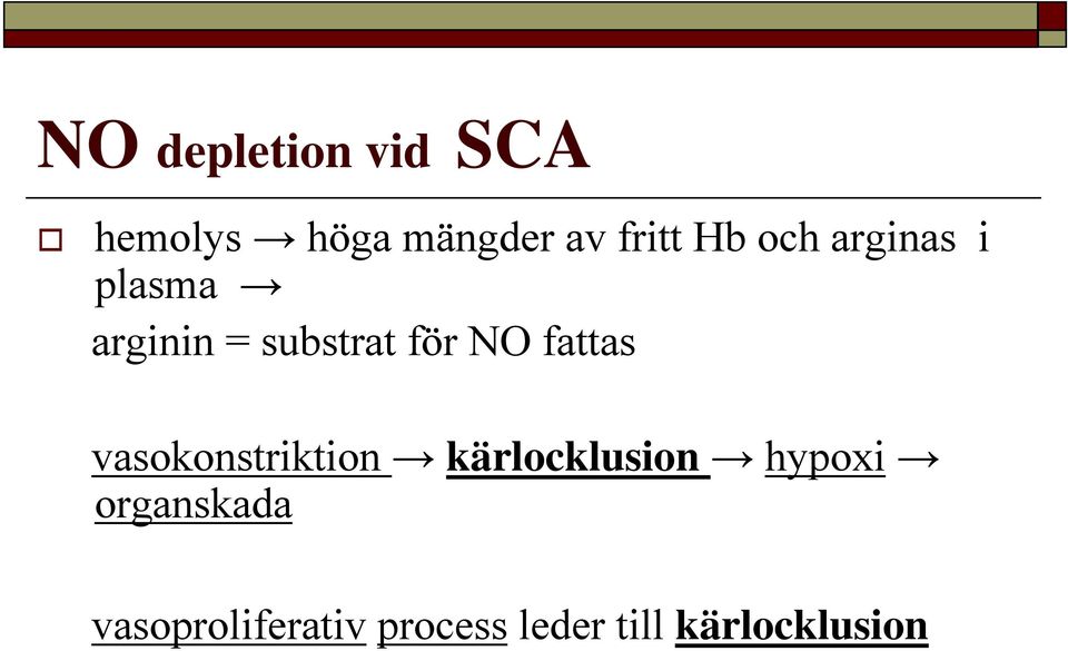 fattas vasokonstriktion kärlocklusion hypoxi