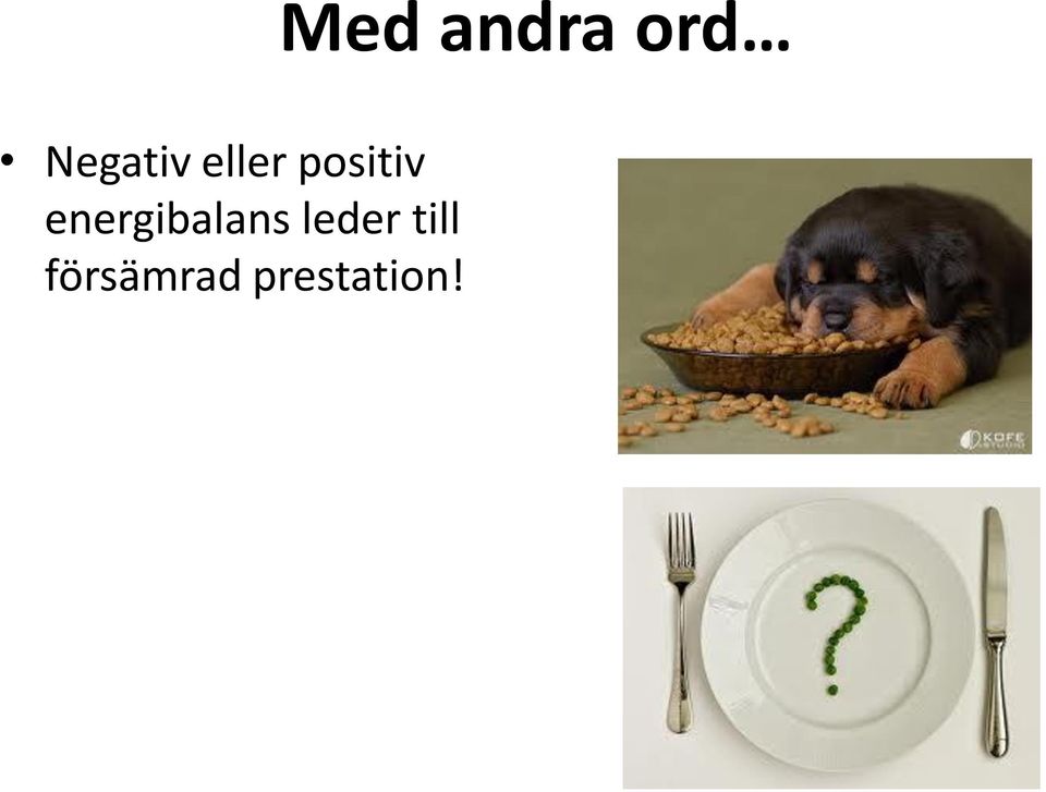 leder till försämrad