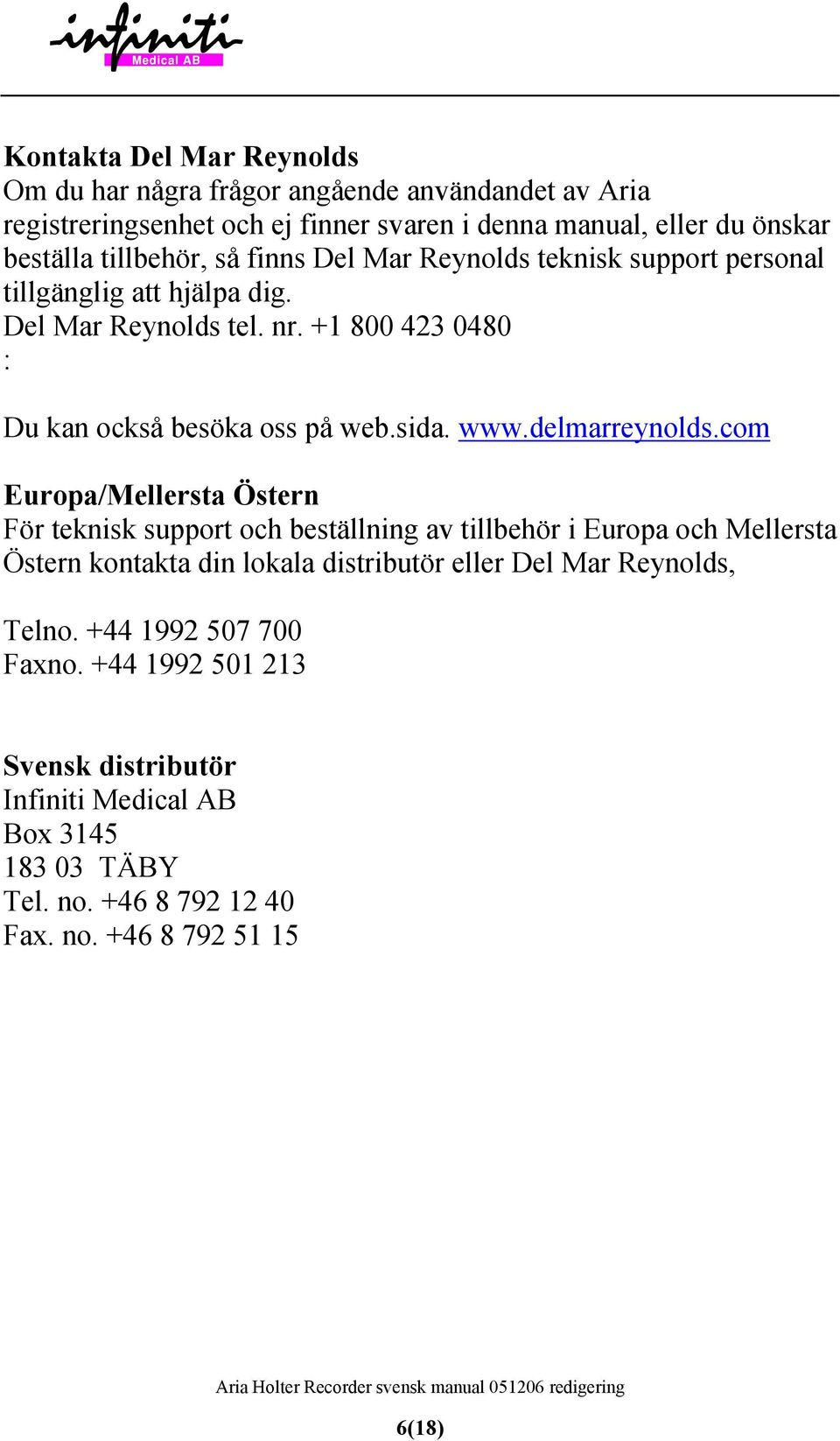 sida. www.delmarreynolds.