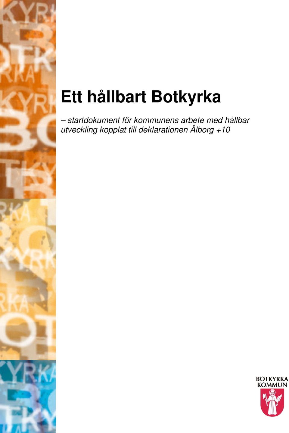 arbete med hållbar utveckling