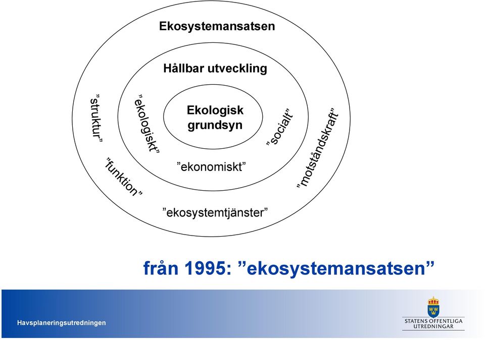 Ekologisk grundsyn ekonomiskt