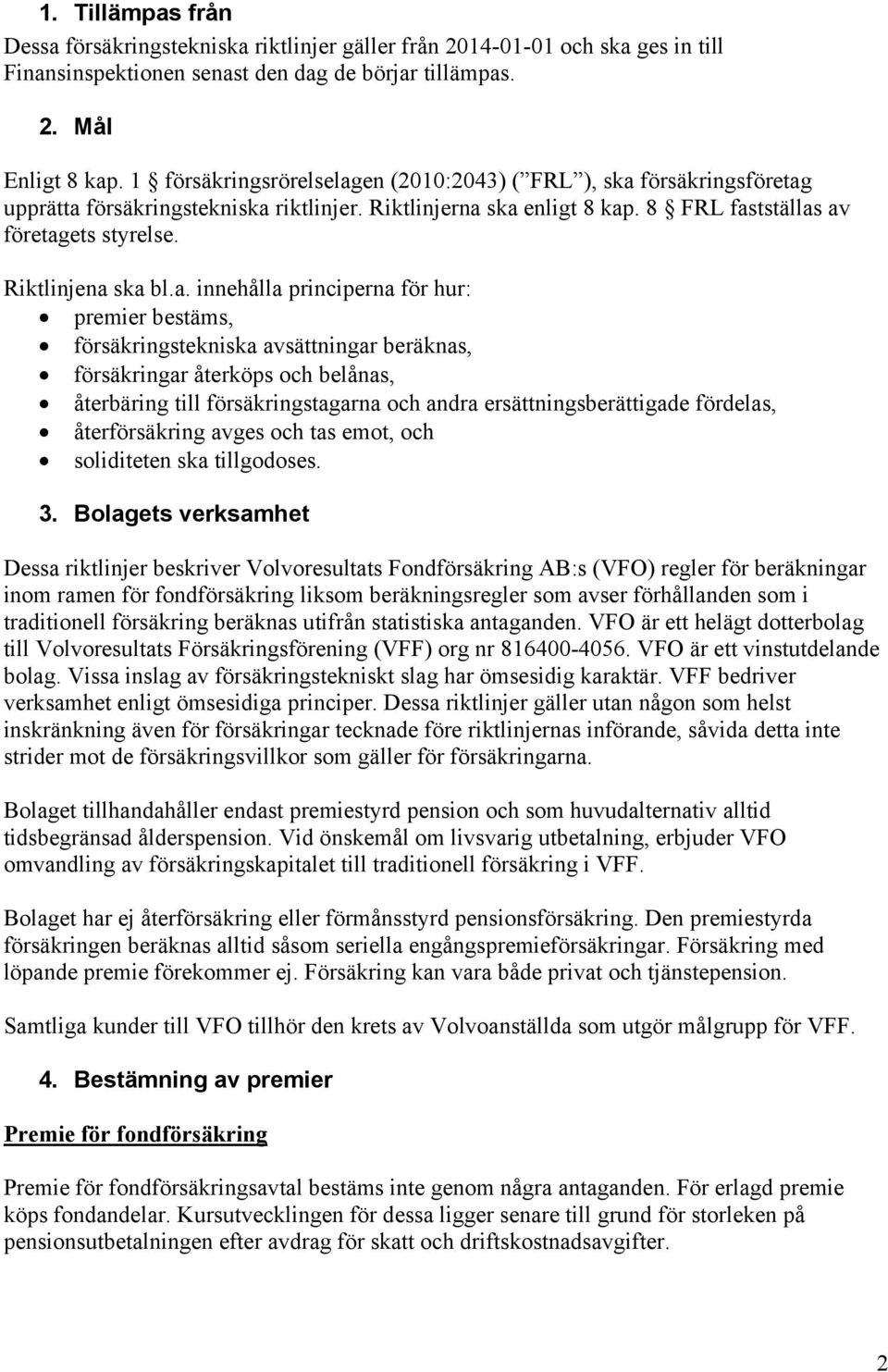 Riktlinjena 