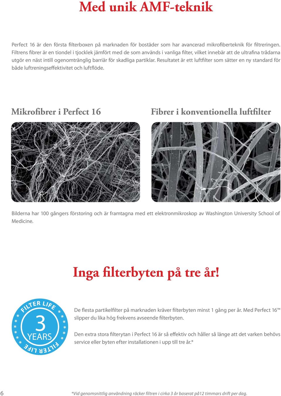 Resultatet är ett luftfilter som sätter en ny standard för både luftreningseffektivitet och luftflöde.