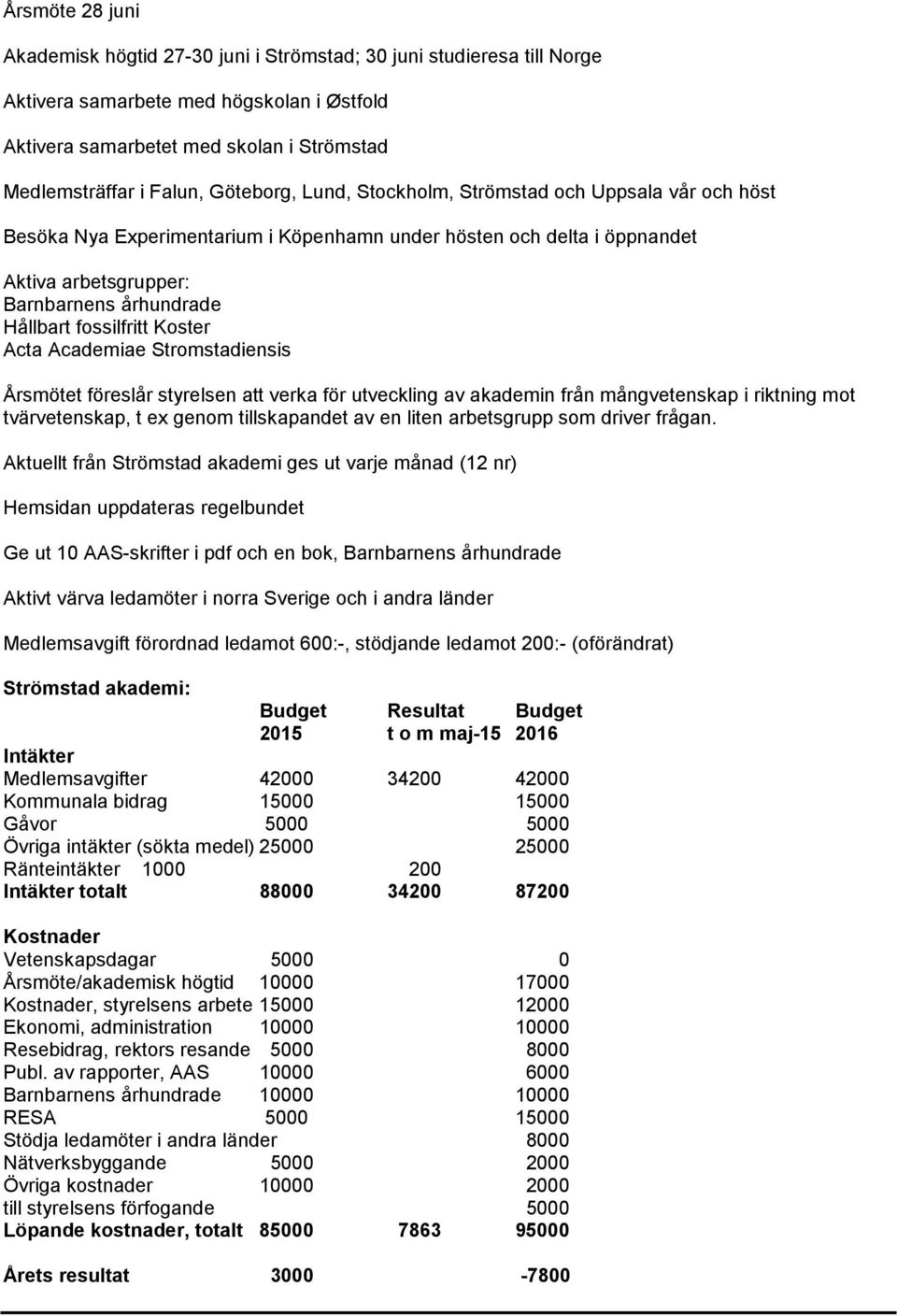 fossilfritt Koster Acta Academiae Stromstadiensis Årsmötet föreslår styrelsen att verka för utveckling av akademin från mångvetenskap i riktning mot tvärvetenskap, t ex genom tillskapandet av en