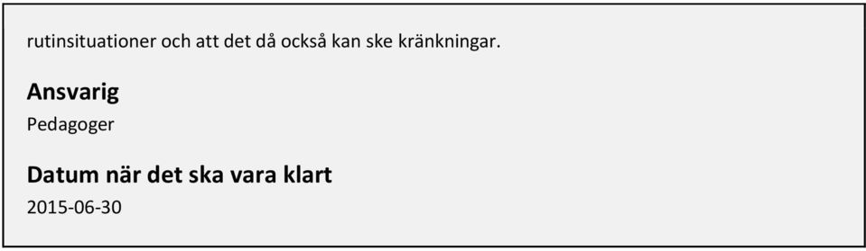 kränkningar.