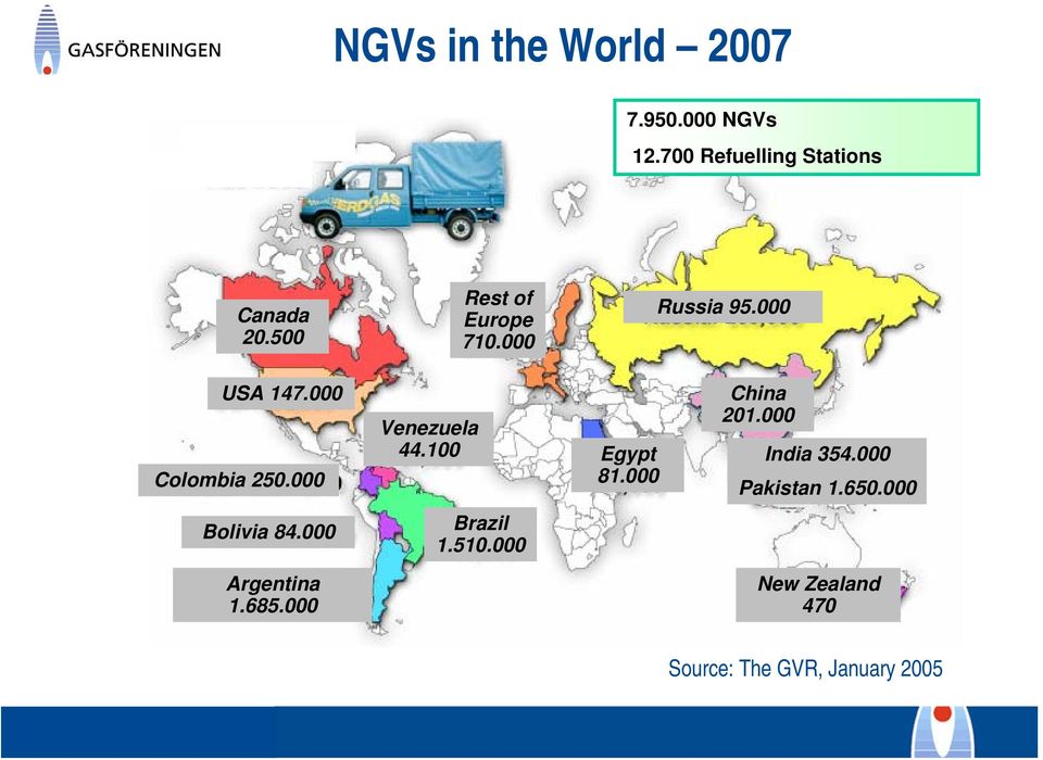 000 Venezuela 44.100 Egypt 81.000 China 201.000 India 354.000 Pakistan 1.650.