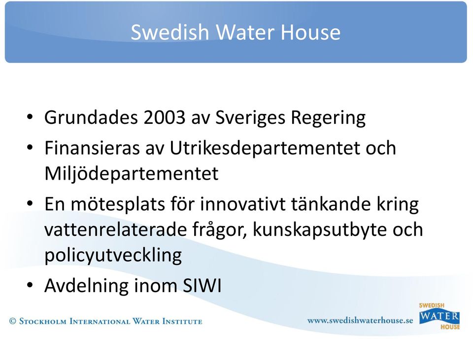 En mötesplats för innovativt tänkande kring