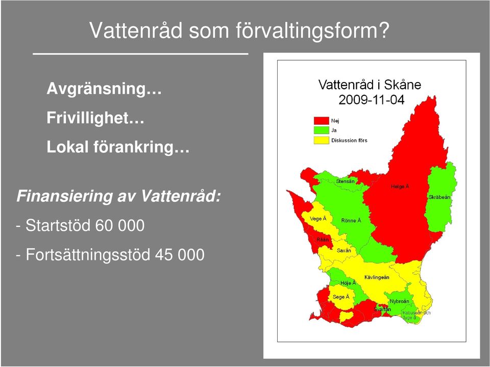 förankring Finansiering av