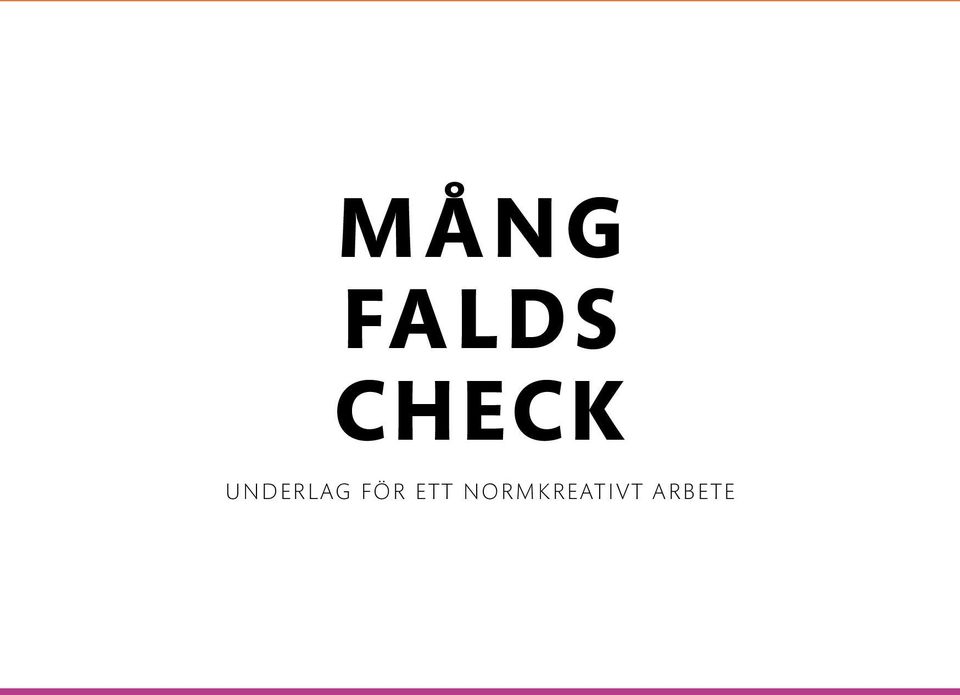 underlag för