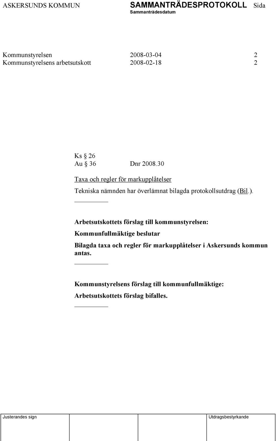 protokollsutdrag (Bil.).