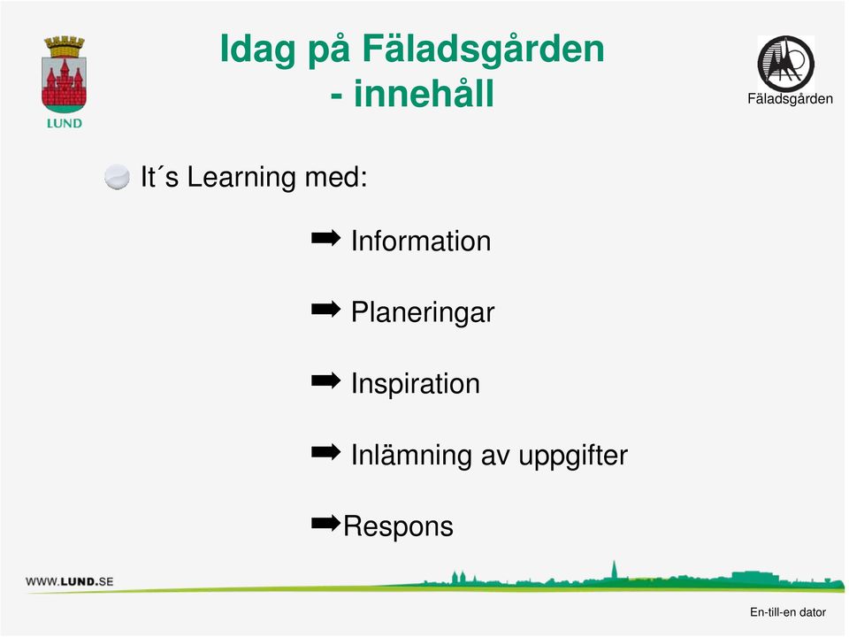 Planeringar Inspiration