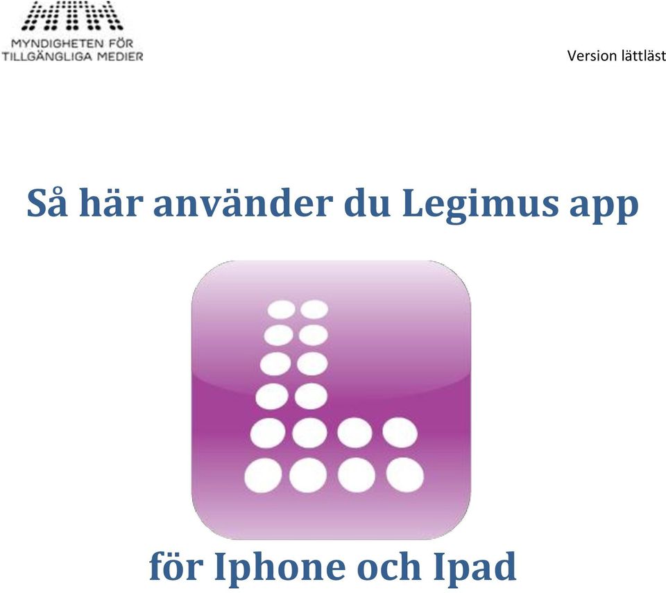 Legimus app