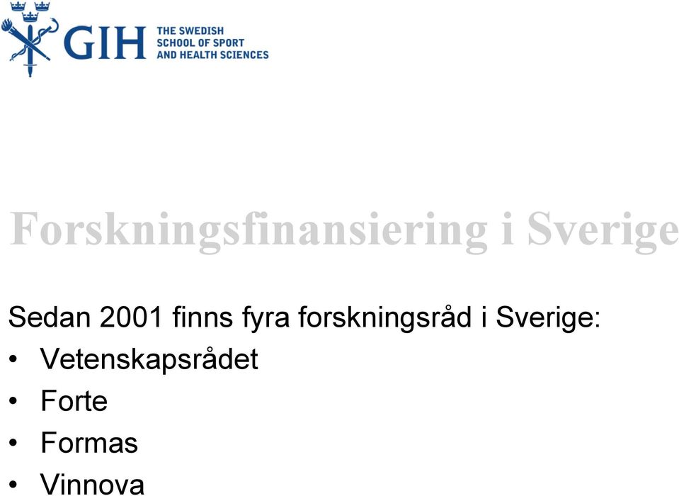 fyra forskningsråd i