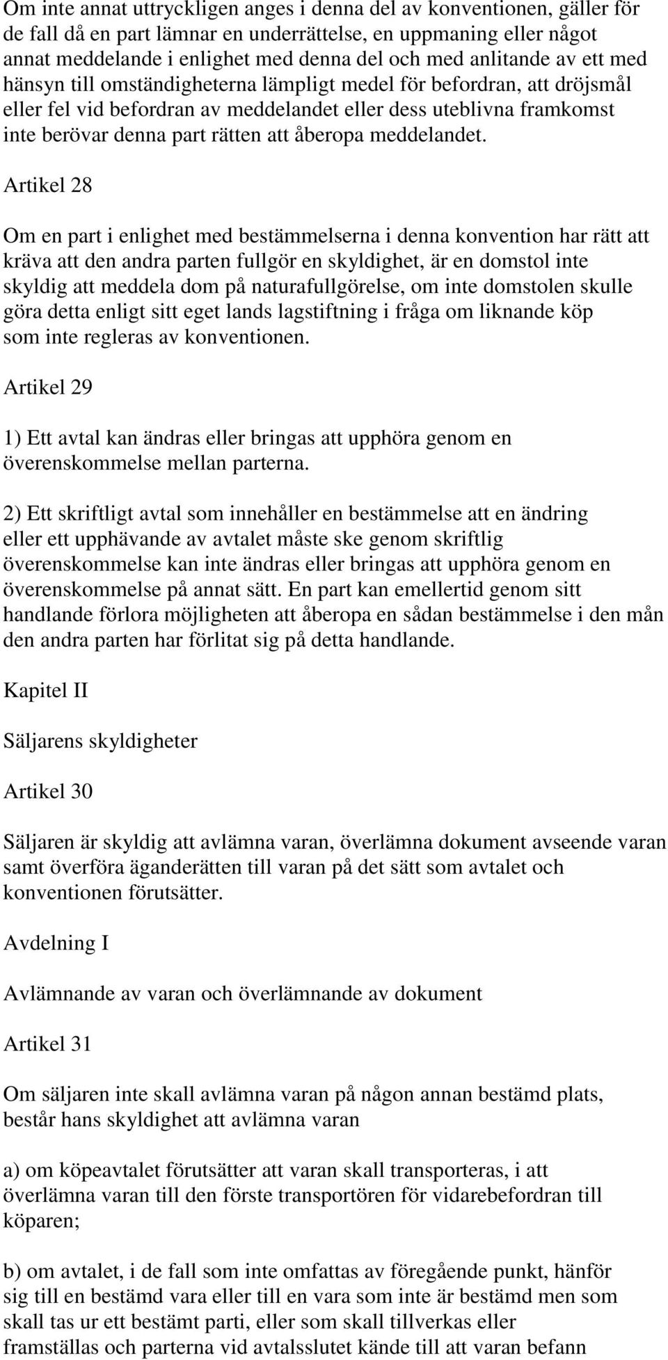 åberopa meddelandet.