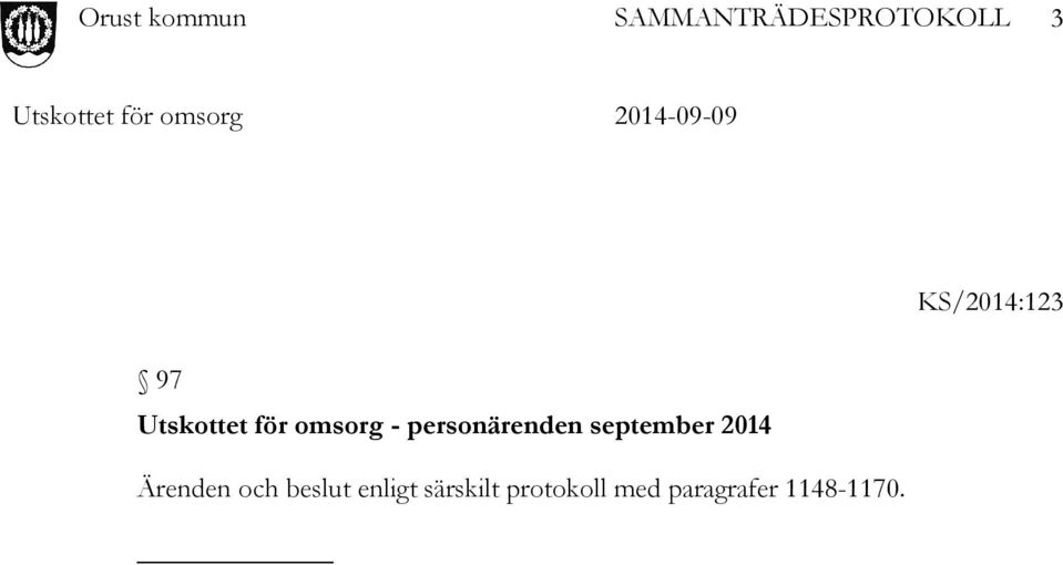 2014 Ärenden och beslut enligt