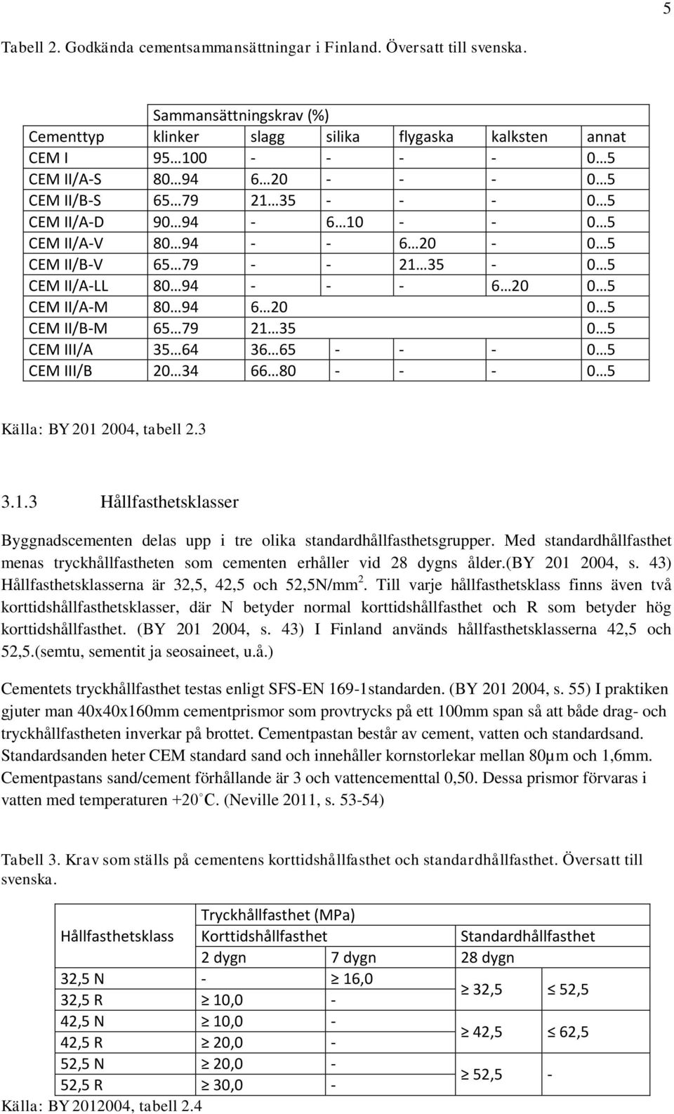 CEM II/A-V 80 94 - - 6 20-0 5 CEM II/B-V 65 79 - - 21 35-0 5 CEM II/A-LL 80 94 - - - 6 20 0 5 CEM II/A-M 80 94 6 20 0 5 CEM II/B-M 65 79 21 35 0 5 CEM III/A 35 64 36 65 - - - 0 5 CEM III/B 20 34 66