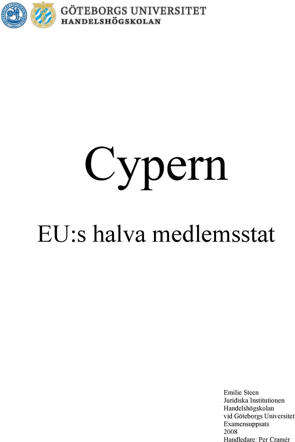 Handelshögskolan vid Göteborgs