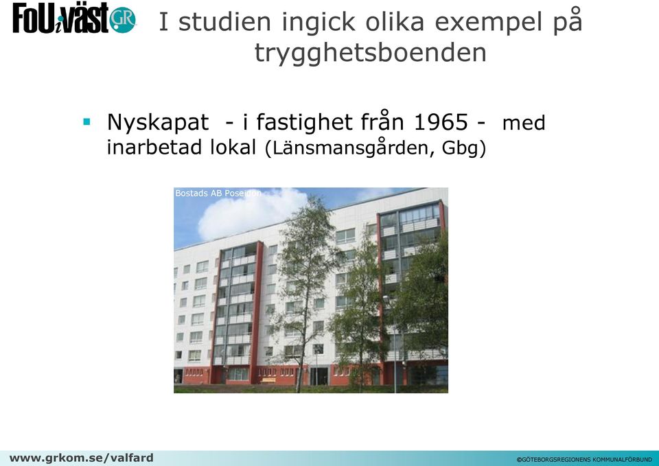 fastighet från 1965 - med inarbetad