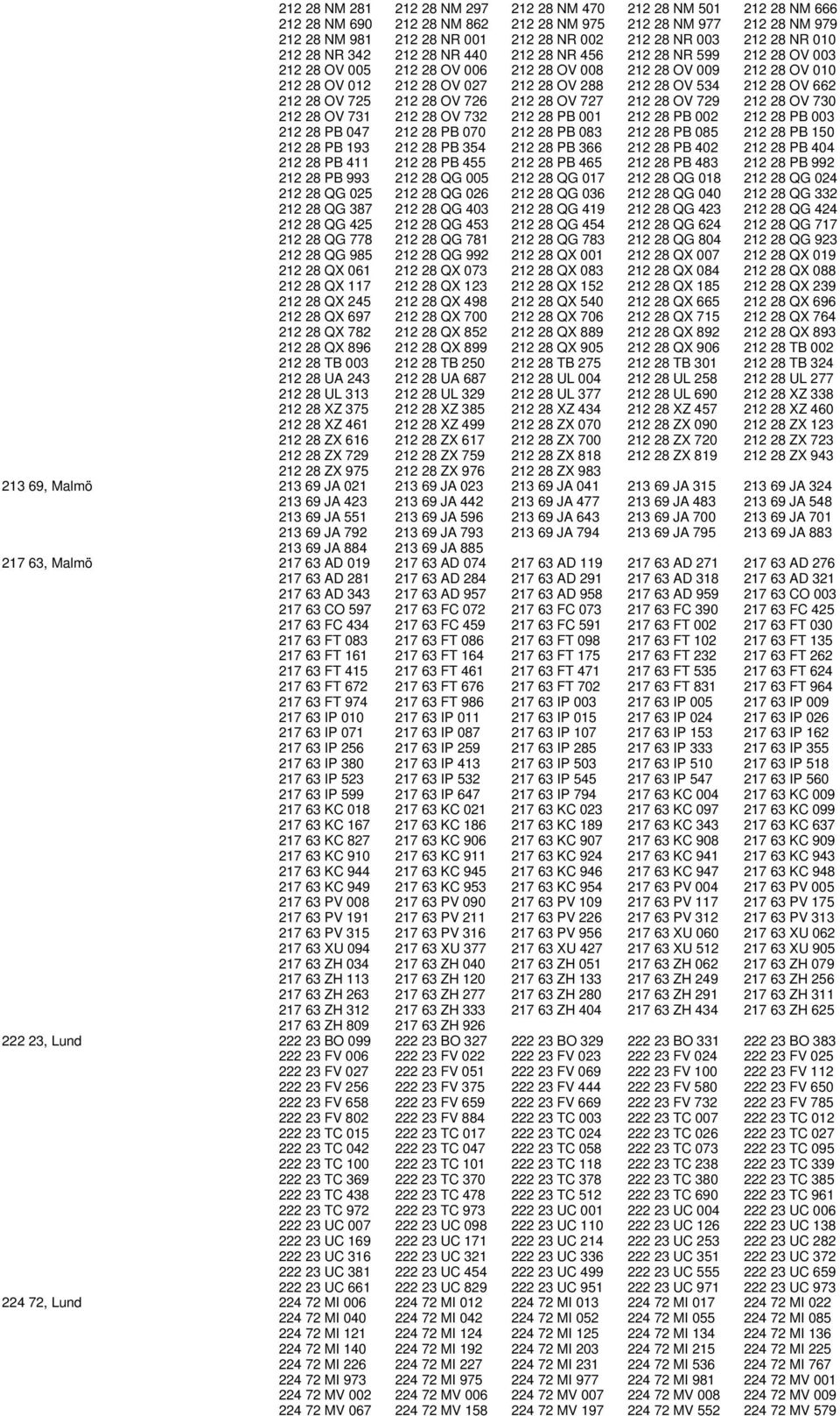 OV 534 212 28 OV 662 212 28 OV 725 212 28 OV 726 212 28 OV 727 212 28 OV 729 212 28 OV 730 212 28 OV 731 212 28 OV 732 212 28 PB 001 212 28 PB 002 212 28 PB 003 212 28 PB 047 212 28 PB 070 212 28 PB
