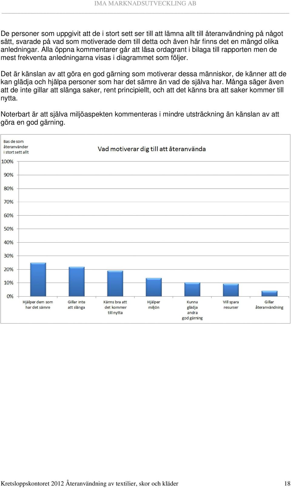 Det är känslan av att göra en god gärning som motiverar dessa människor, de känner att de kan glädja och hjälpa personer som har det sämre än vad de själva har.