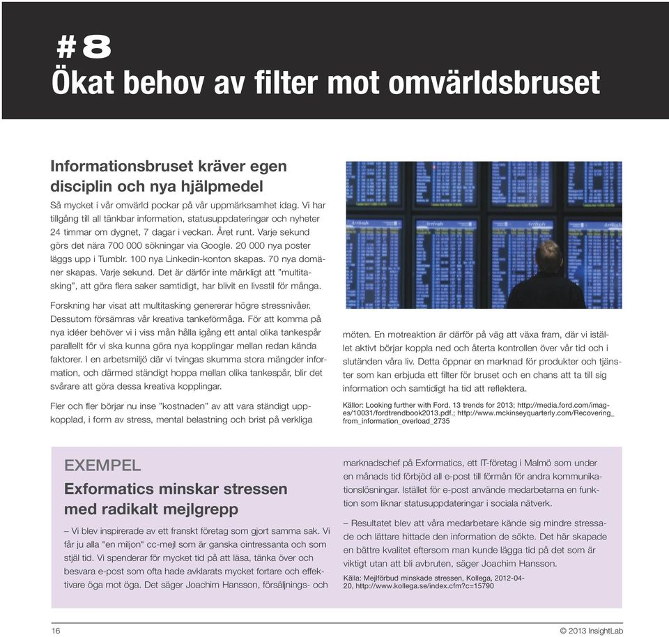 20 000 nya poster läggs upp i Tumblr. 100 nya Linkedin-konton skapas. 70 nya domäner skapas. Varje sekund.