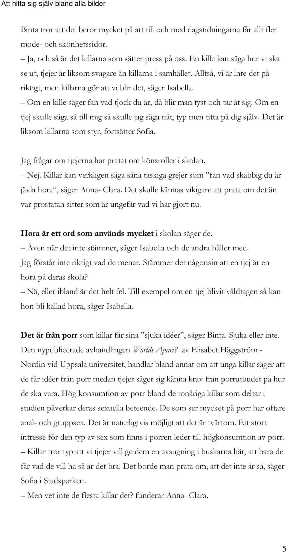 Att hitta sig själv bland alla bilder - PDF Gratis nedladdning