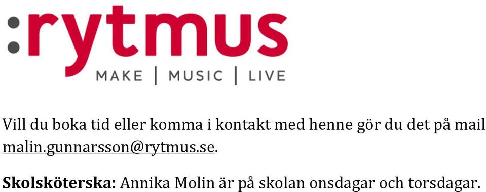 gunnarsson@rytmus.se.