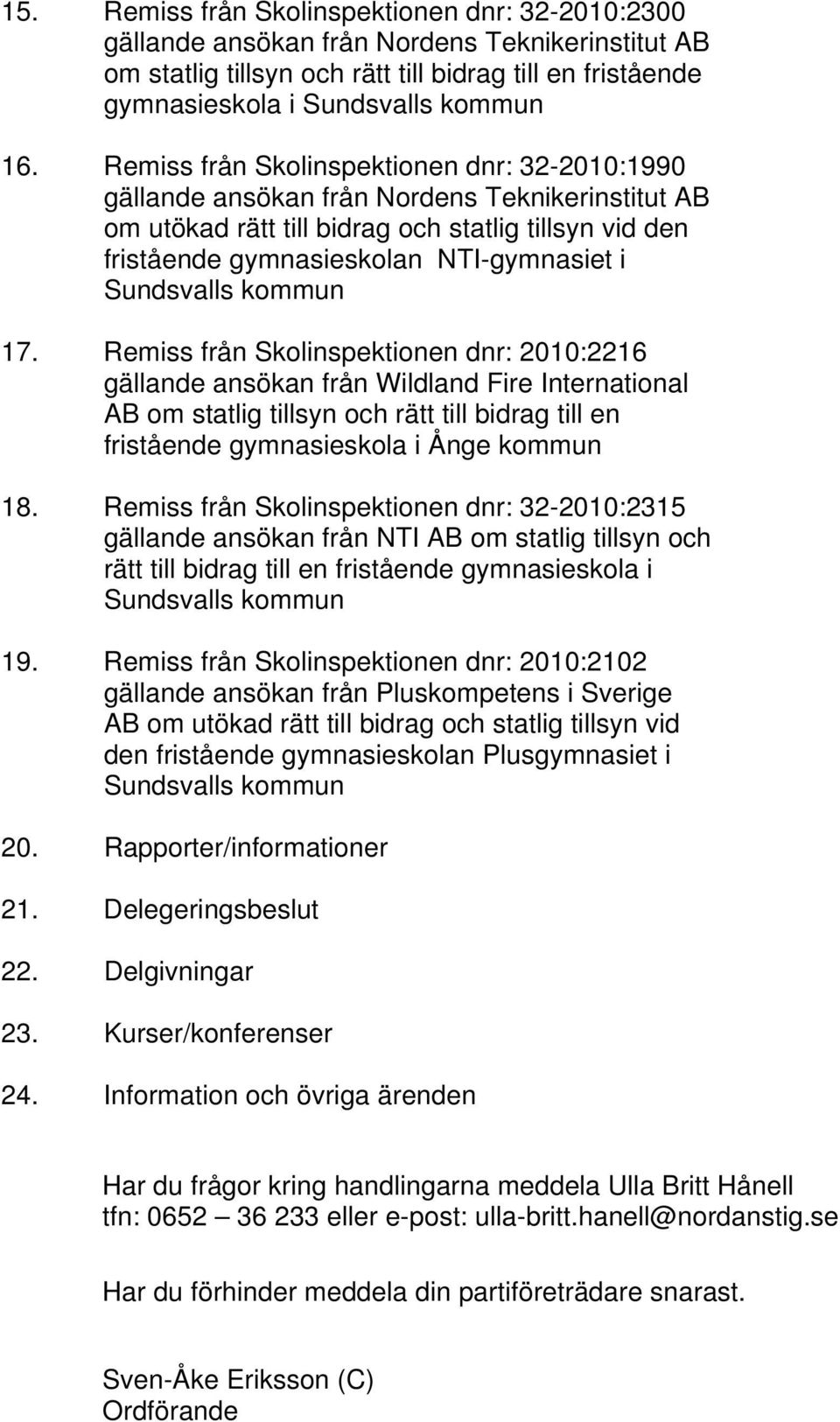 Sundsvalls kommun 17.