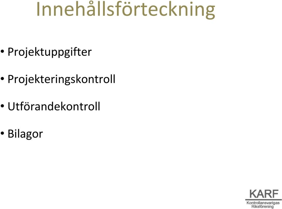 Projekteringskontroll