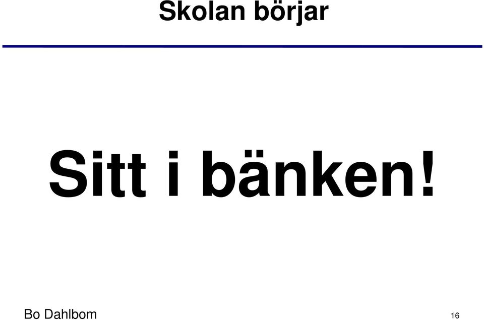 Sitt i