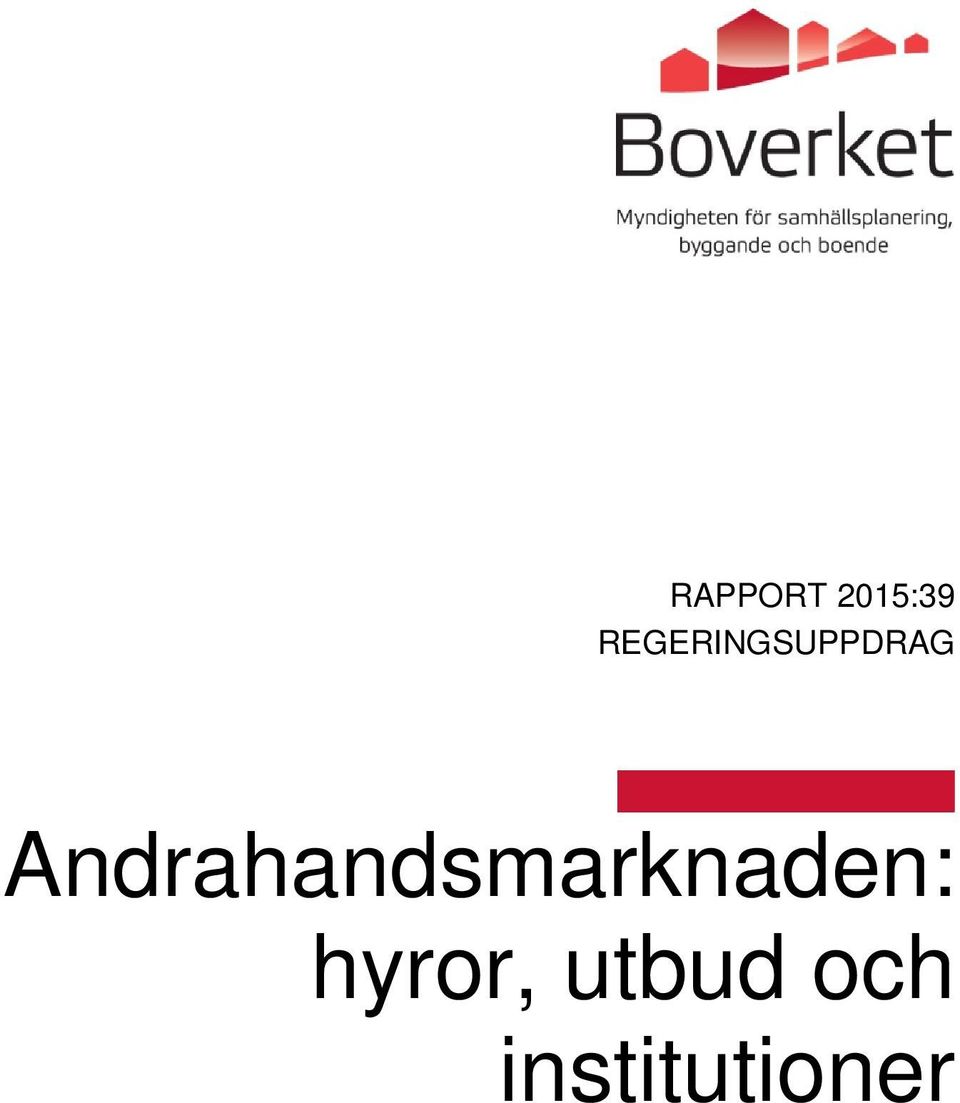 Andrahandsmarknaden: