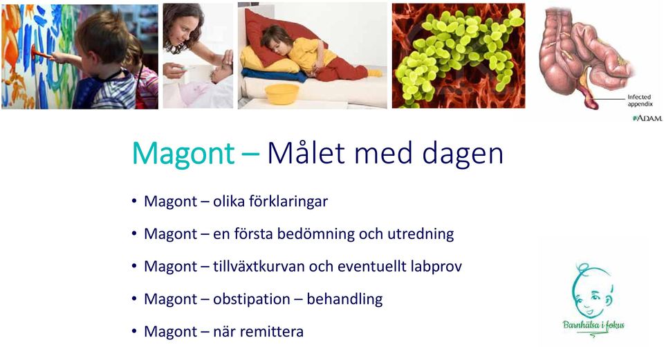 utredning Magont tillväxtkurvan och eventuellt